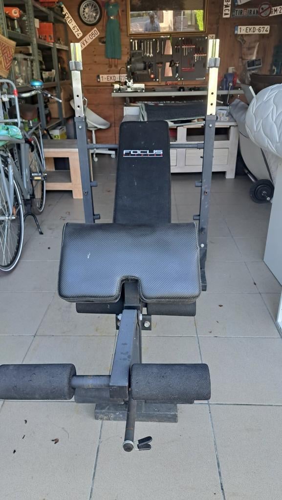 Bodybuilding tafel en toebehoren, Sport en Fitness, Ophalen