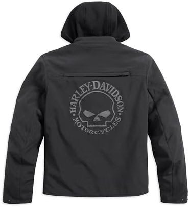 Harley davidson willie g skull motorjas, Motoren, Ophalen of Verzenden, Tweedehands, Heren, Jas | textiel