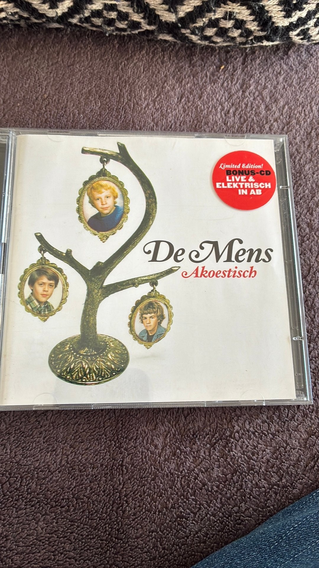 De Mens – Akoestisch + Live & Elektrisch In AB, CD & DVD, CD | Néerlandophone, Enlèvement ou Envoi, Comme neuf