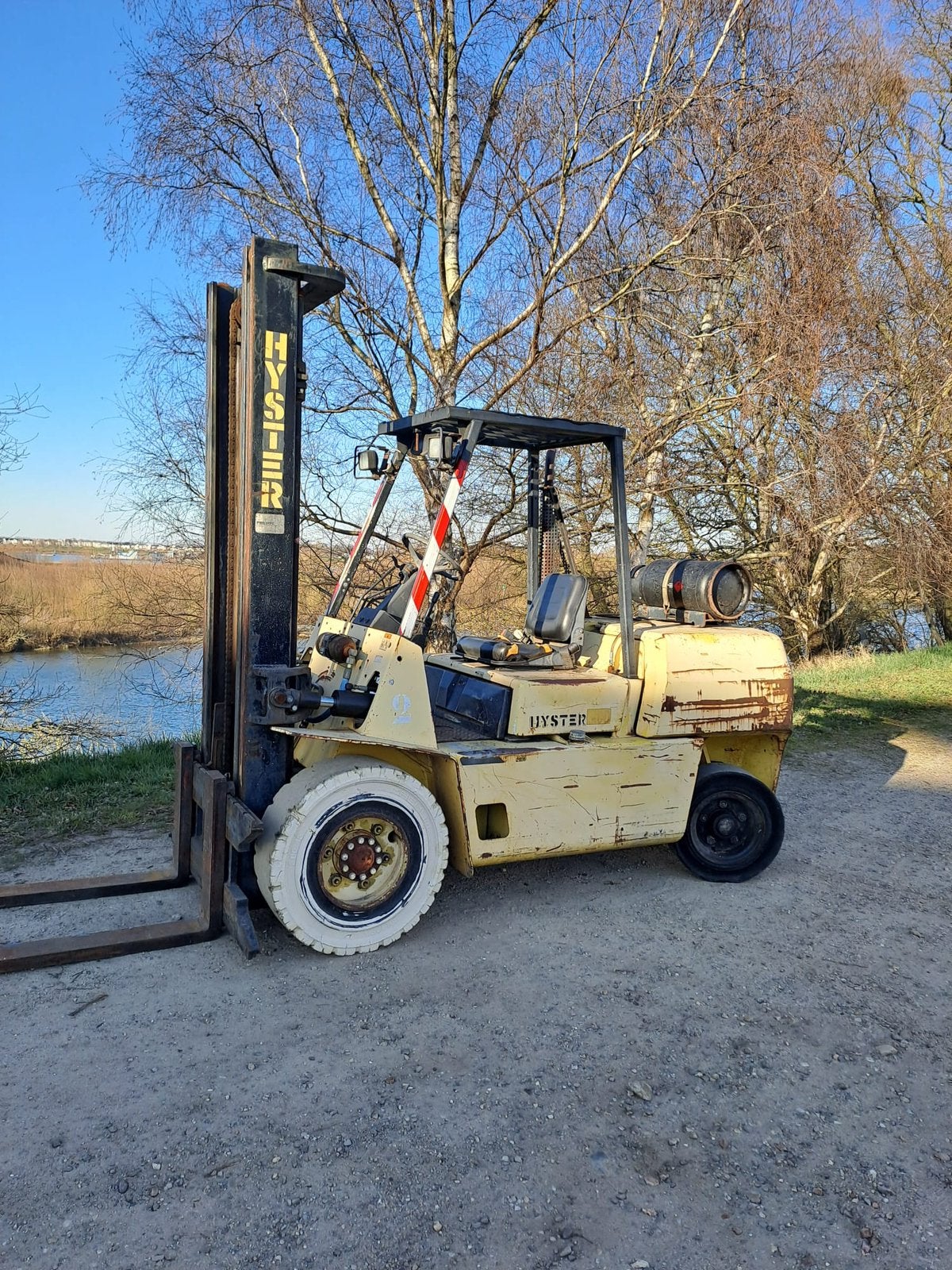 Hyster H4.00XL6  Motor defect, Ophalen