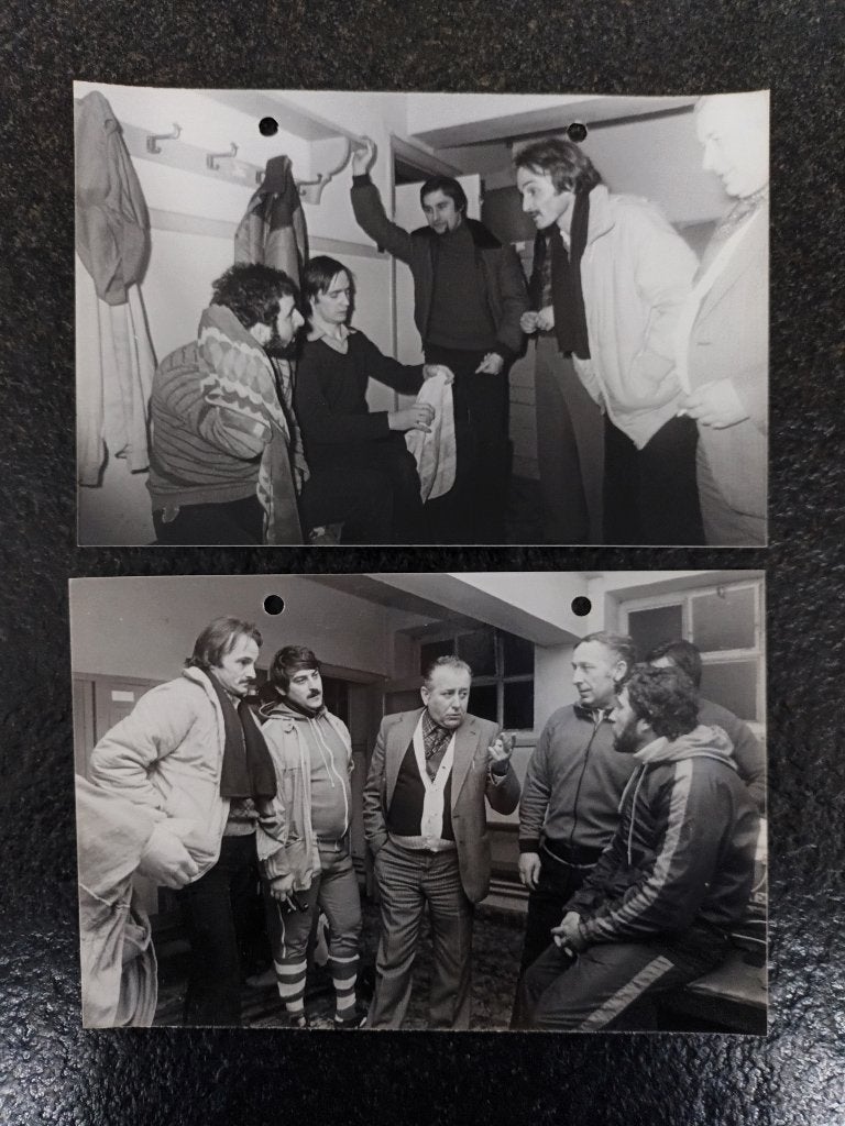 Persfoto's Eendracht Brugge (1979), Collections, Articles de Sport & Football, Comme neuf, Affiche, Image ou Autocollant, Envoi