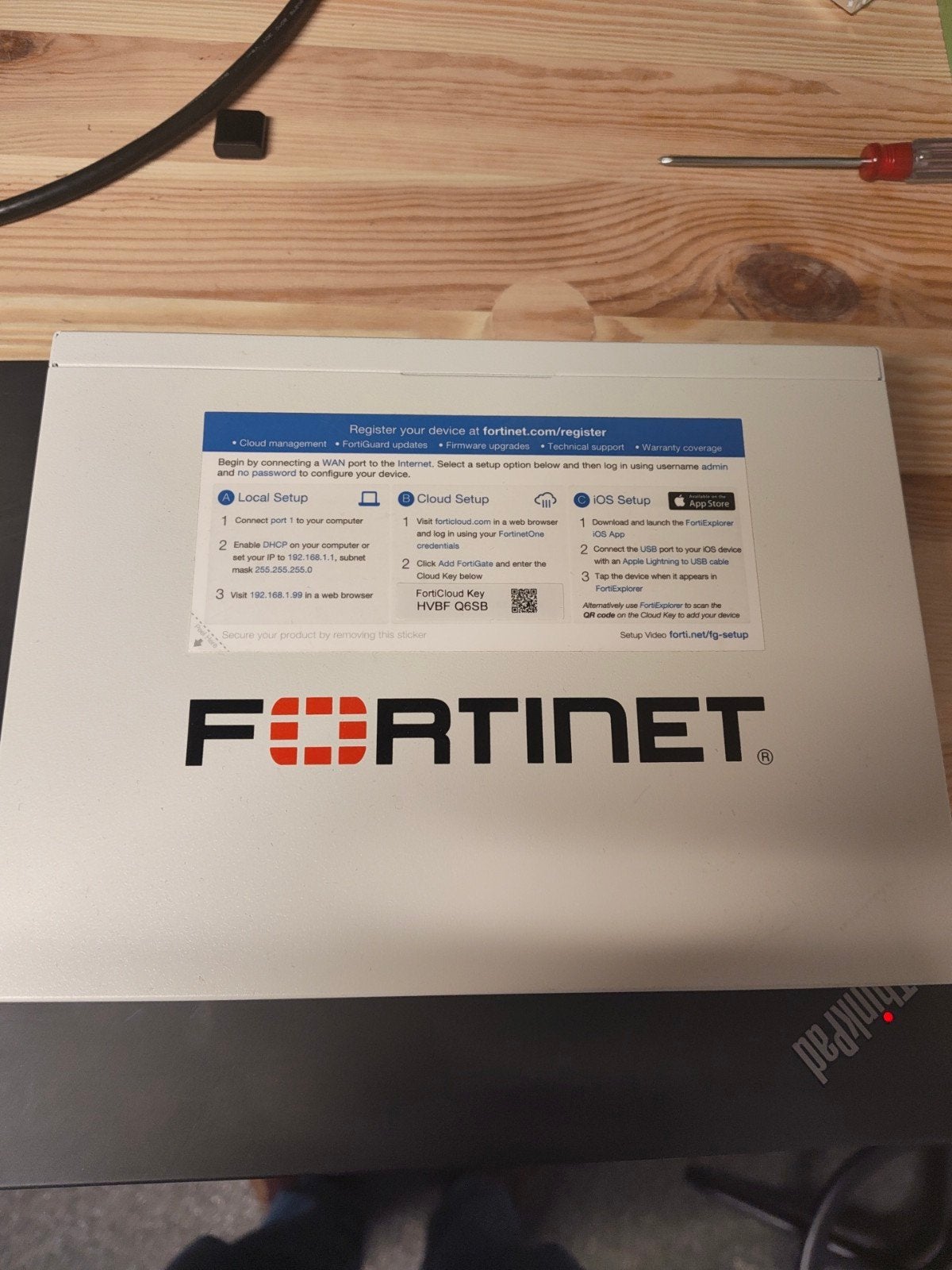 fortinet 40F in perfecte staat, Computers en Software, Overige Computers en Software, Ophalen