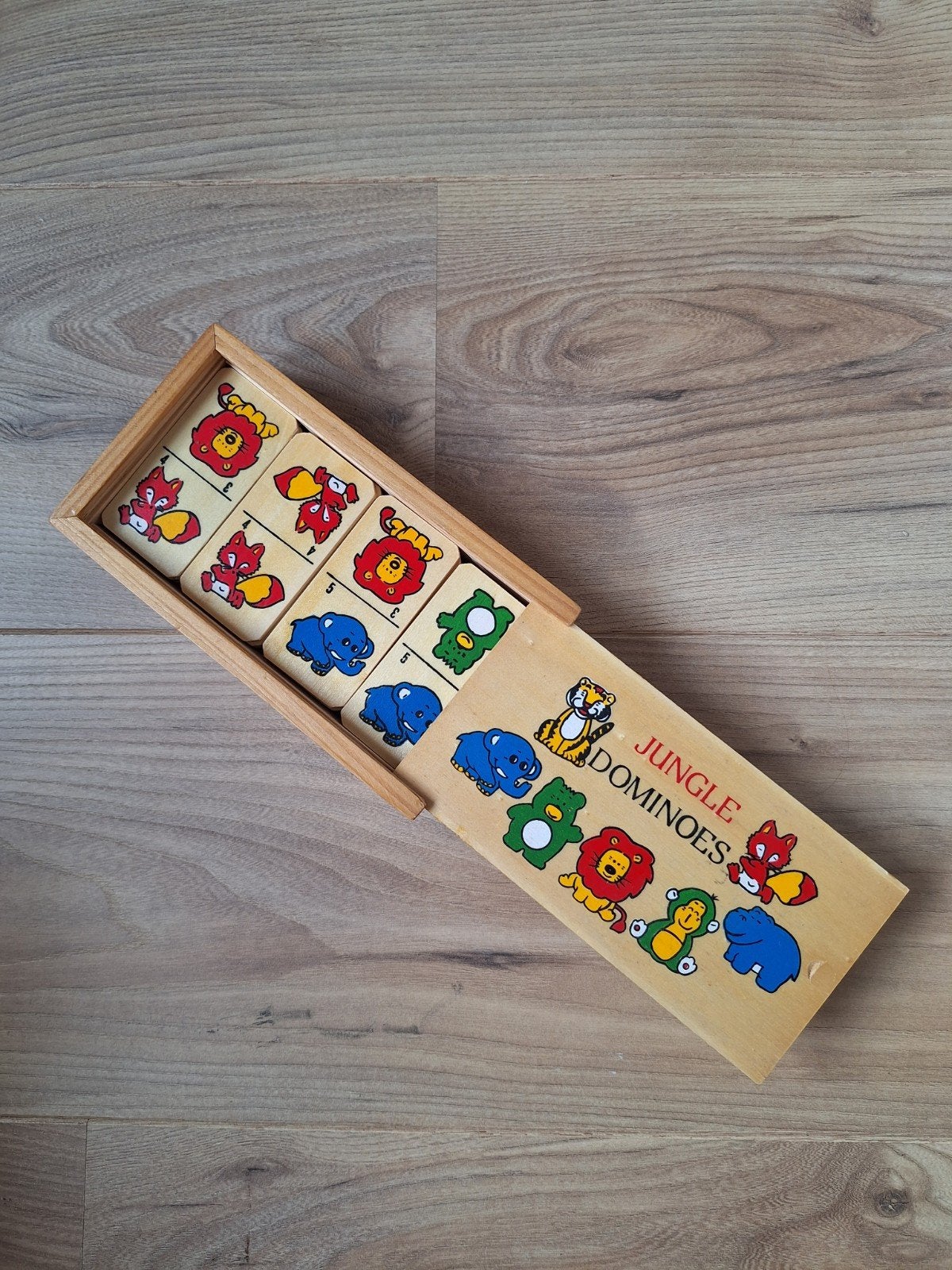 Houten domino jungle, Ophalen, Zo goed als nieuw, Overige typen