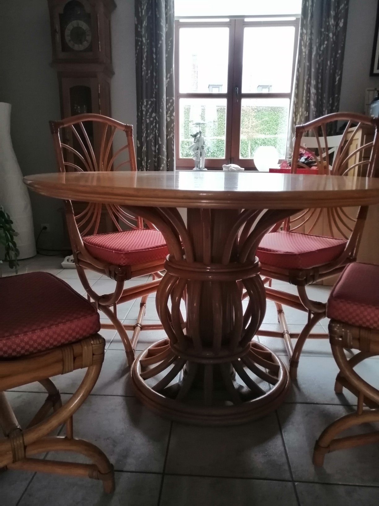 Table et chaises, Maison & Meubles, Enlèvement, Comme neuf