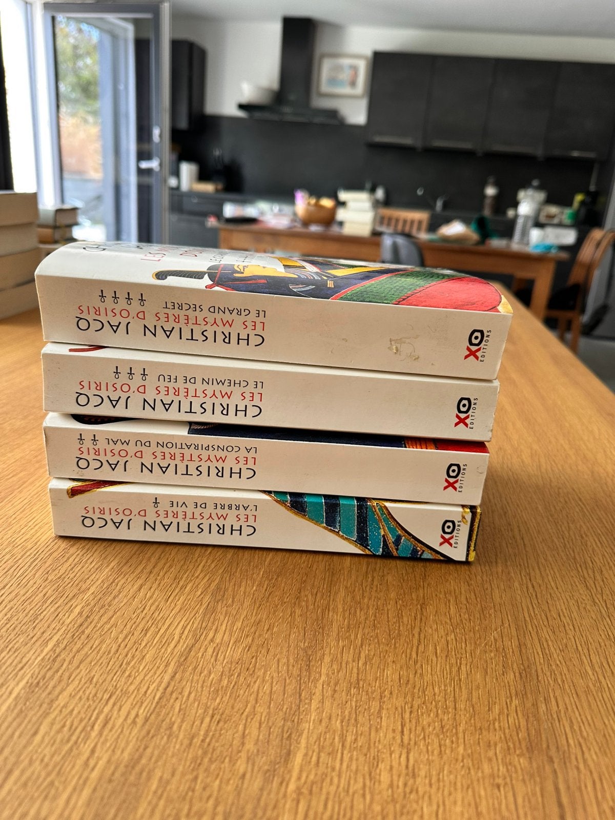Christian jacq, Boeken, Stock en Verzamelingen, Ophalen, Gelezen