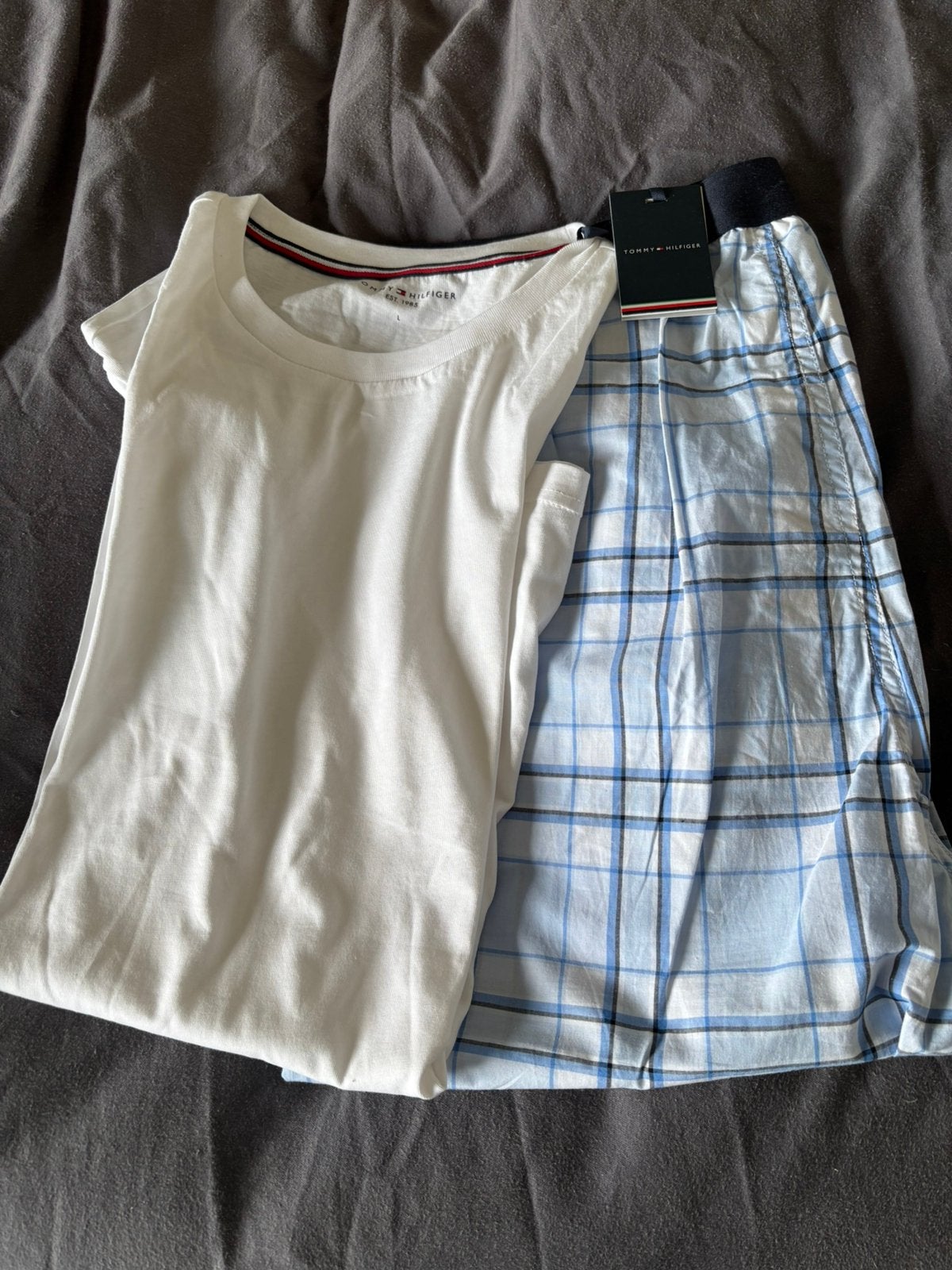 Tommy hilfiger nieuwe pyjama large, Kleding | Heren, Pyjama's, Ophalen of Verzenden, Nieuw, Maat 52/54 (L)
