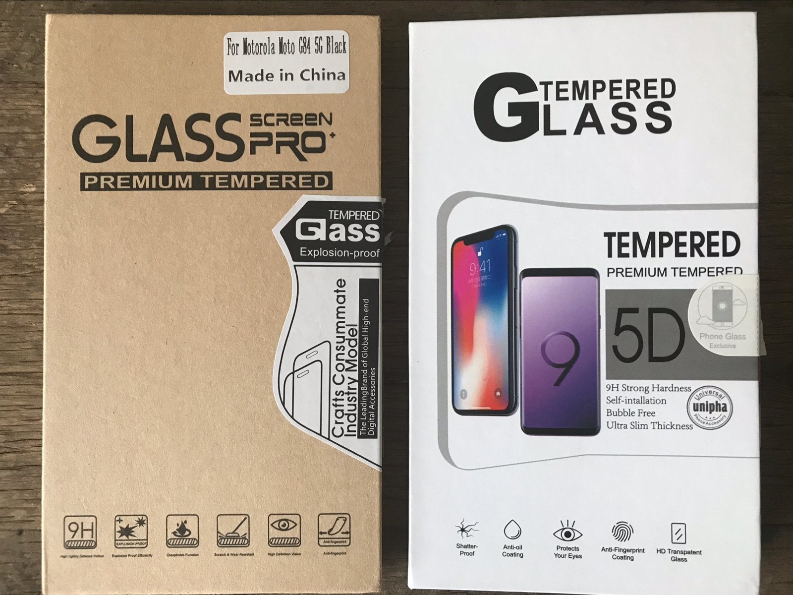 Screenprotector tempered glass, Telecommunicatie, Ophalen, Nieuw, Screenprotector