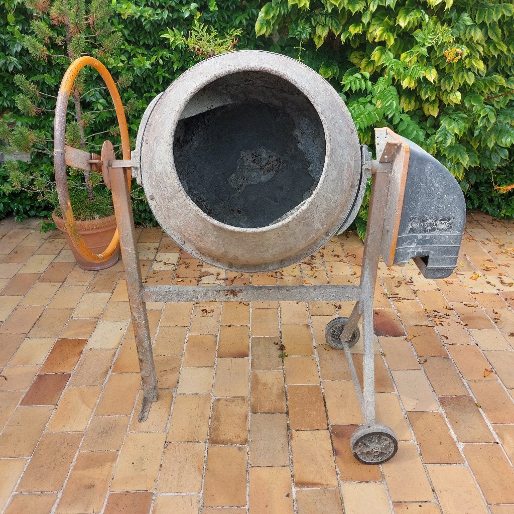 betonmolen, Ophalen, Gebruikt
