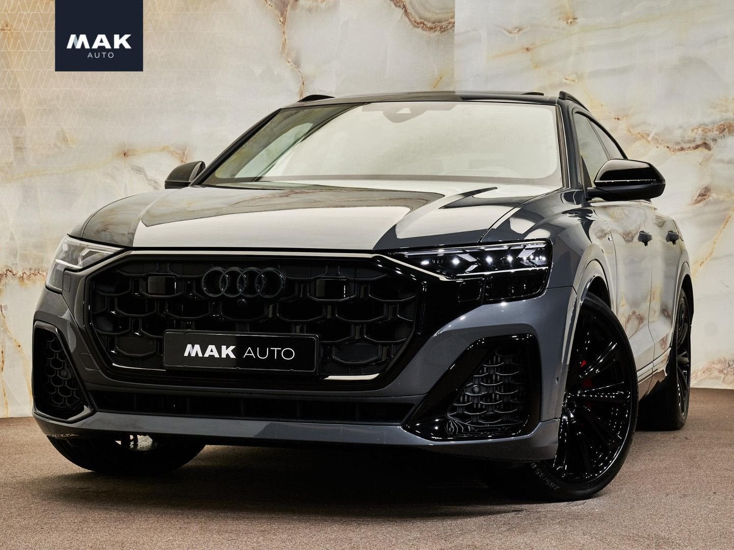 Audi Q8 60 TFSI e Quattro Pro Line S Competition , Audi Excl, Auto's, Automaat, Zwart, Q8, 26 kWh