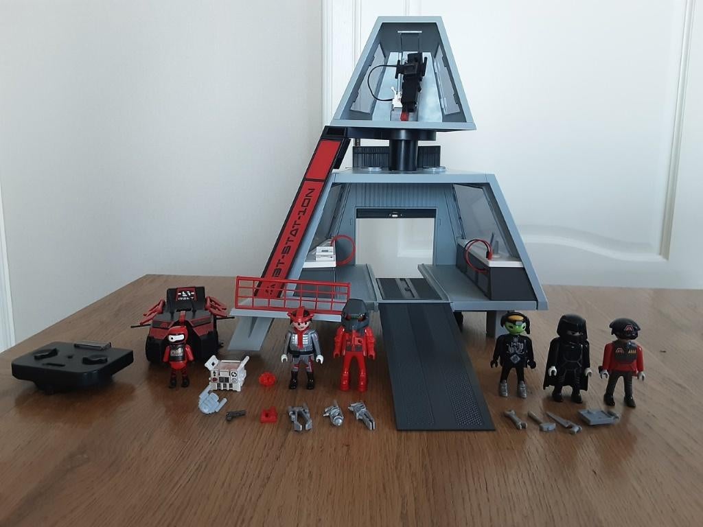 Station tour PlayMobil Darkstar, Enlèvement ou Envoi, Comme neuf, Ensemble complet