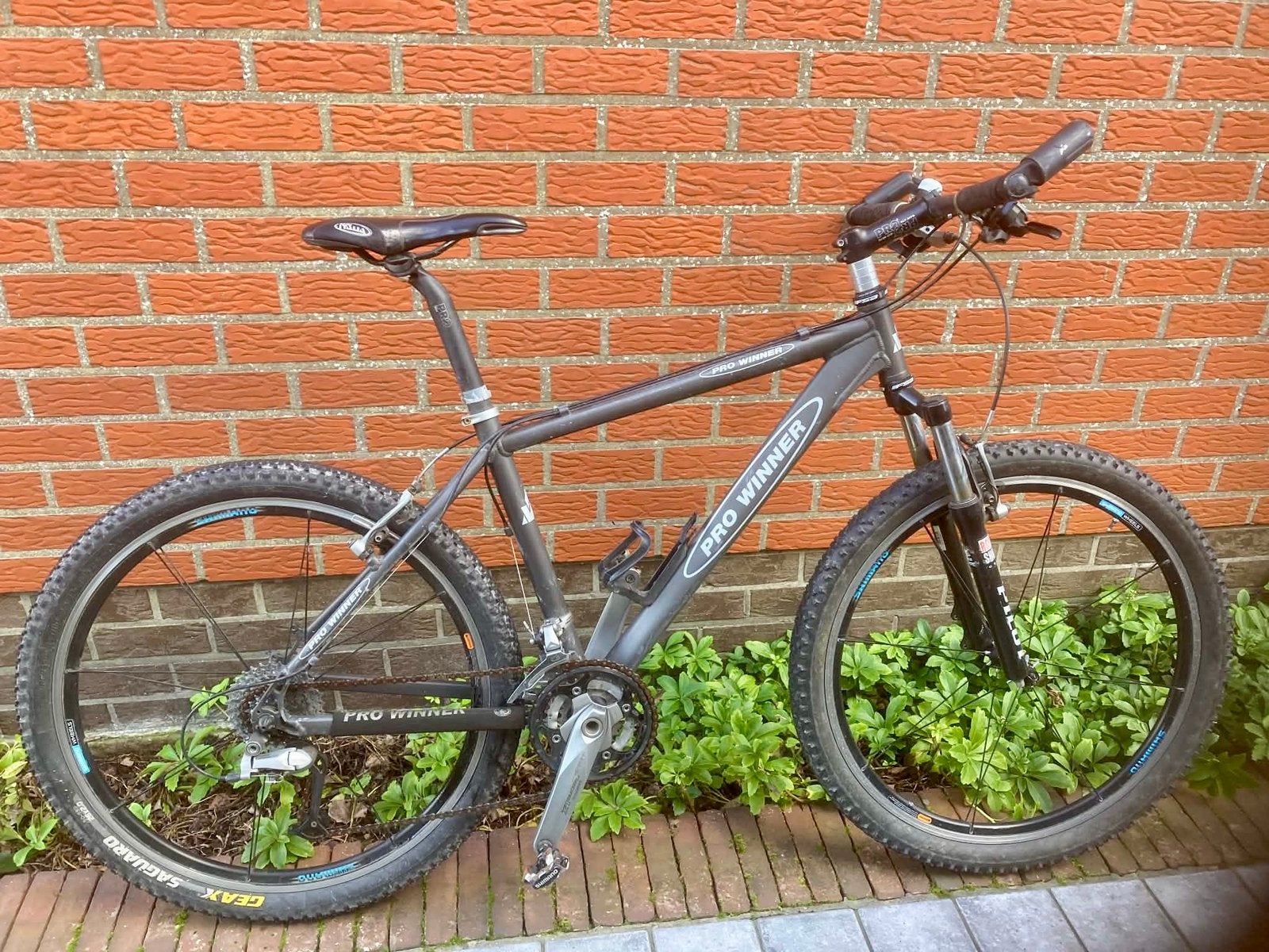 Mtb pro winner, Gebruikt, Hardtail, Velgrem, 53 tot 57 cm