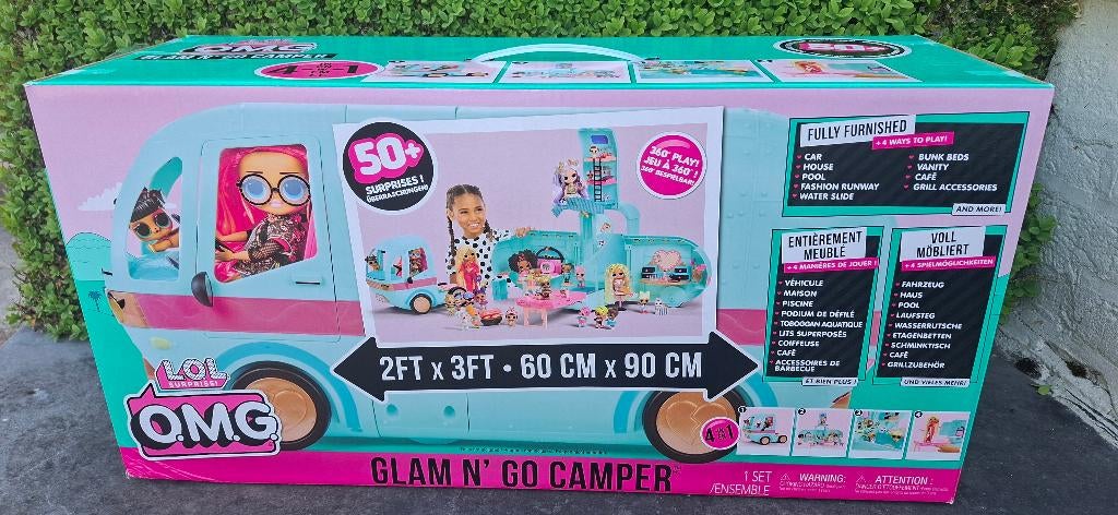 L.O.L. OMG Surprise Glam N Go Camper, Ophalen of Verzenden, Zo goed als nieuw