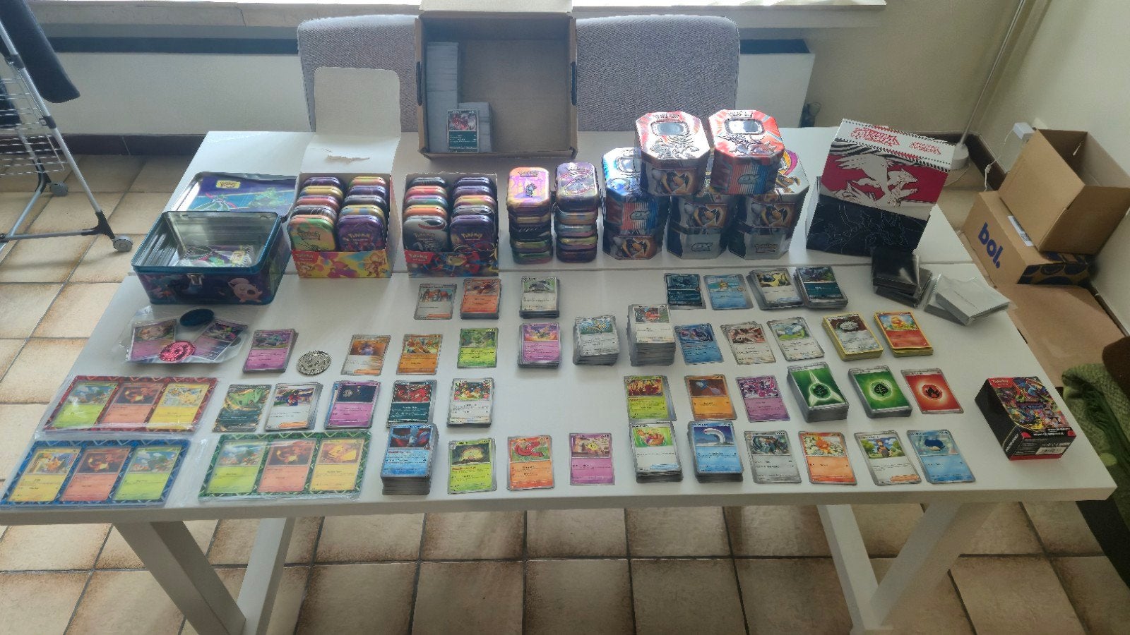 kleine pokemon collectie, Ophalen