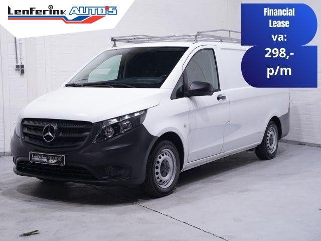 Mercedes-Benz Vito 114 CDI 136 pk Lang Aut. Glazenwasser Edi, Auto's, Bestelwagens en Lichte vracht, Automaat, 158 g/km, Wit, Mercedes-Benz
