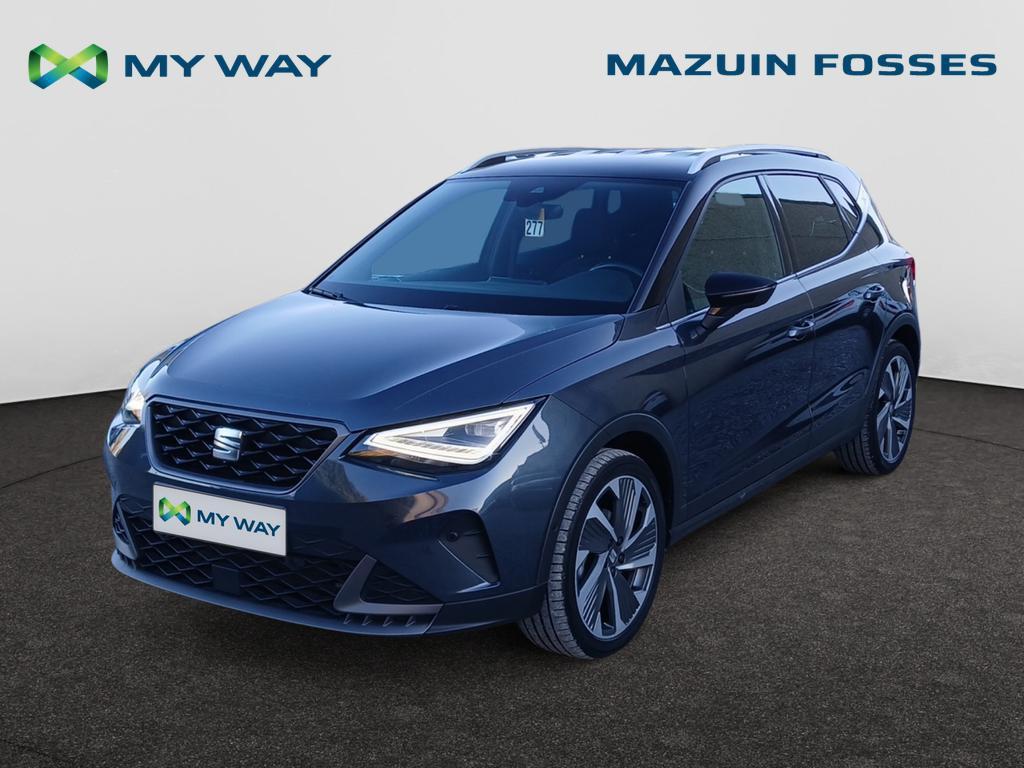 Seat Arona Arona 1.0 TSI FR Edition, Auto's, Arona, Handgeschakeld, SUV of Terreinwagen, Zilver of Grijs