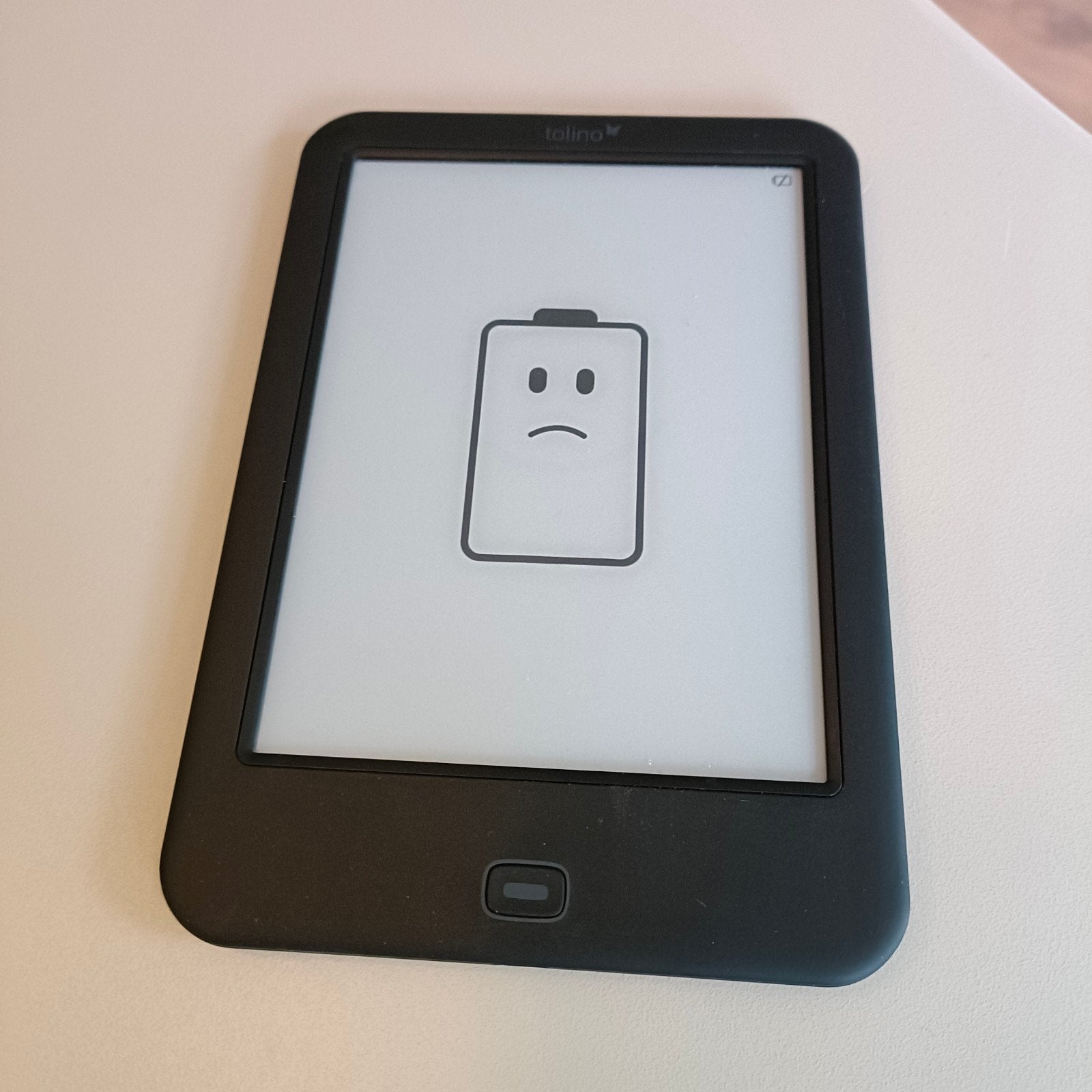 Tolino e-reader met hoesje, Ophalen of Verzenden, Zo goed als nieuw