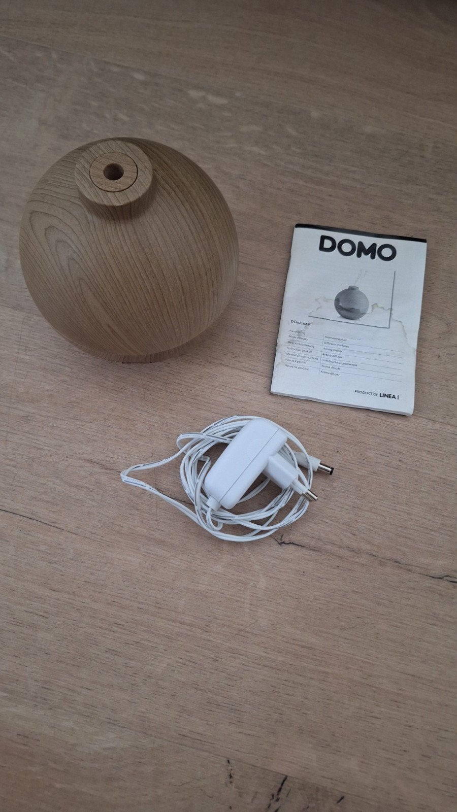 verstuiver Domo, Ophalen