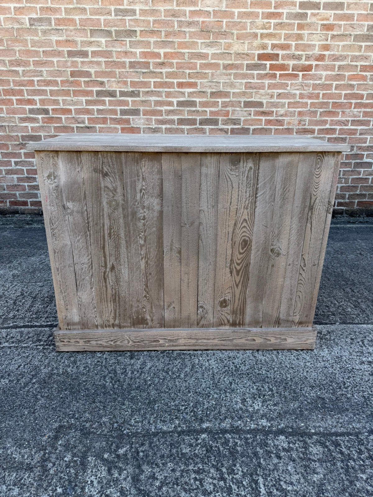 Toonbank massief hout, Ophalen
