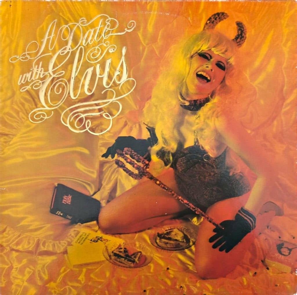 The Cramps - A Date With Elvis, Cd's en Dvd's, LP, Gebruikt, Ophalen of Verzenden, Beschermende buitenhoes