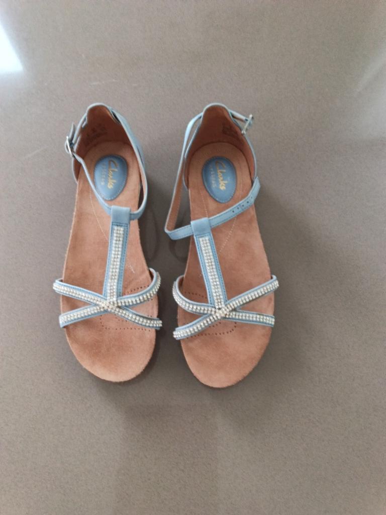 Sandalen, Kleding | Dames, Schoenen, Blauw, Nieuw, Sandalen of Muiltjes, Ophalen of Verzenden