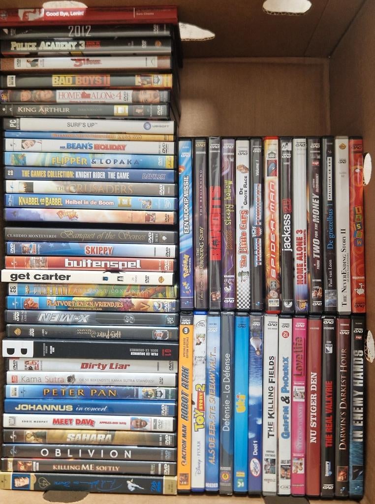 Dvd's 50 cent per stuk, Cd's en Dvd's, Ophalen