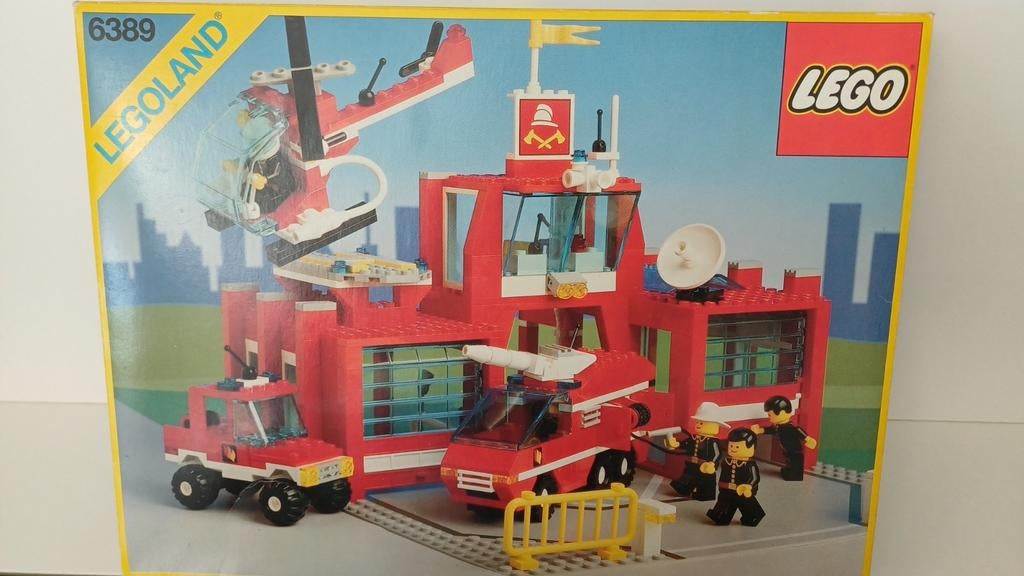 Vintage Lego Fire control centre (6389), Enlèvement ou Envoi, Lego