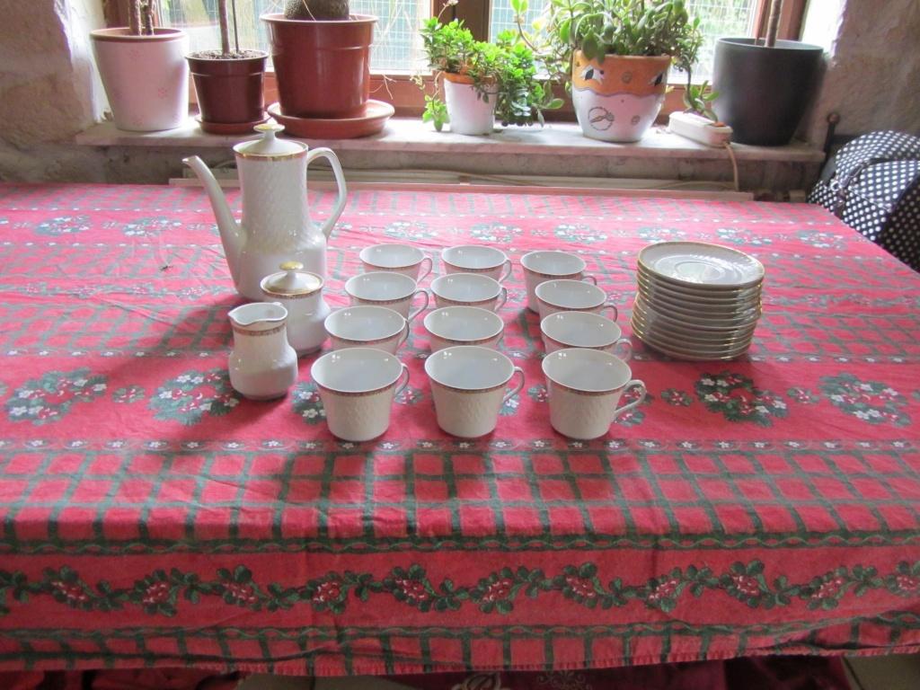 service à café porcelaine de Bavière -Mitterteich, Enlèvement, Porcelaine