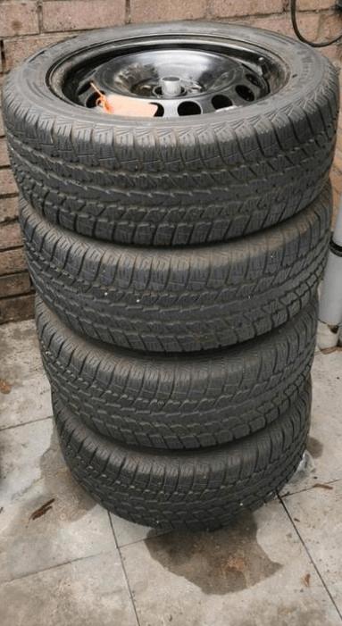 Jantes avec pneus VW Golf, Pneus hiver, 16 pouces, Véhicule de tourisme, 205 mm
