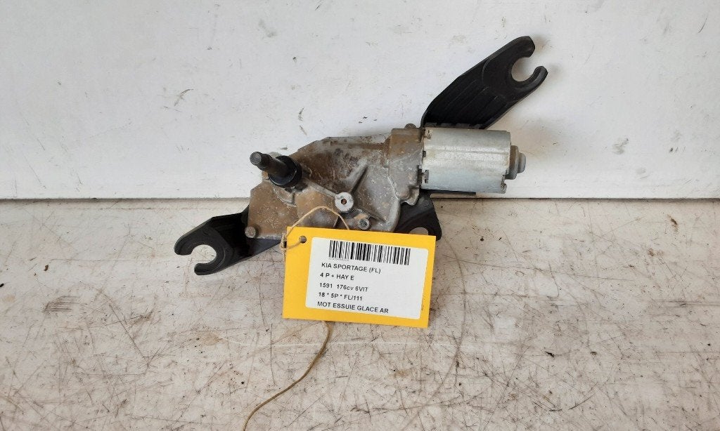 MOTEUR ESSUIE-GLACE ARRIÈRE Kia Sportage (QL) (98700D9000), Kia, Mevr. I. Hauben, Utilisé, Rue de l'Espoir 34 34
4030  GRIVEGNÉE, BE