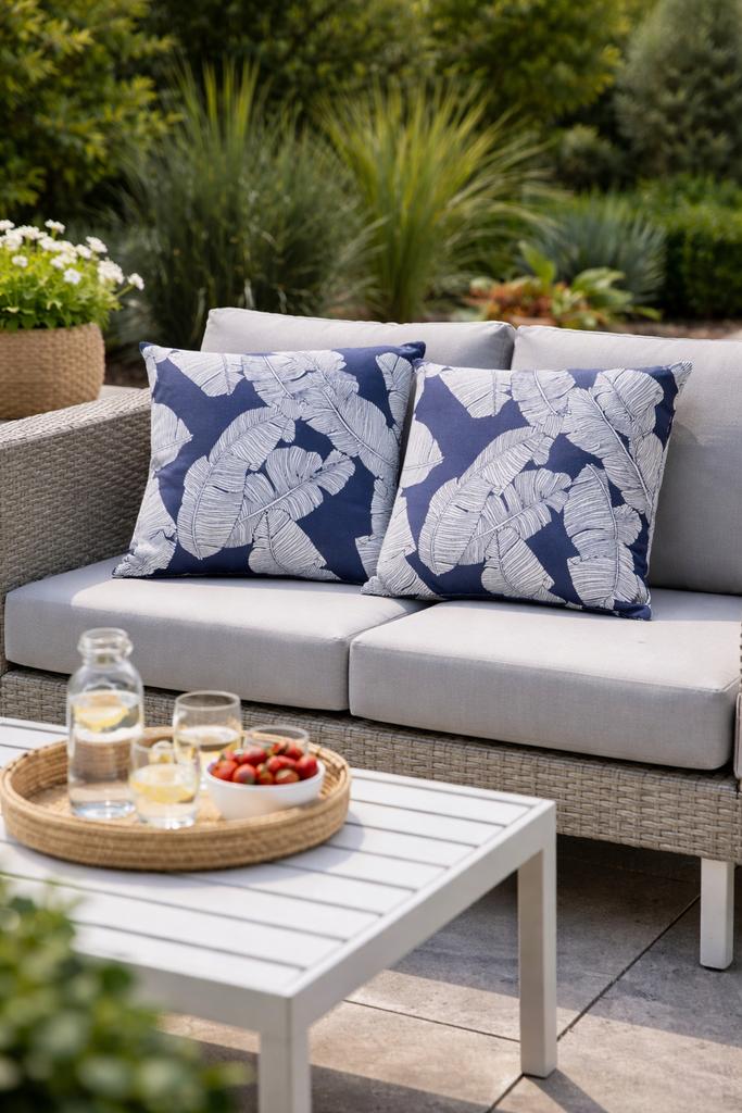Kussenset voor terras of zwembad, Tuin en Terras, Ophalen, Zo goed als nieuw
