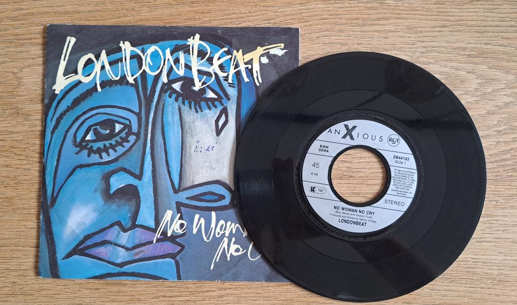 Londonbeat - No Woman No Cry, Gebruikt, 1990 - 1999, Originele persing, 7 inch