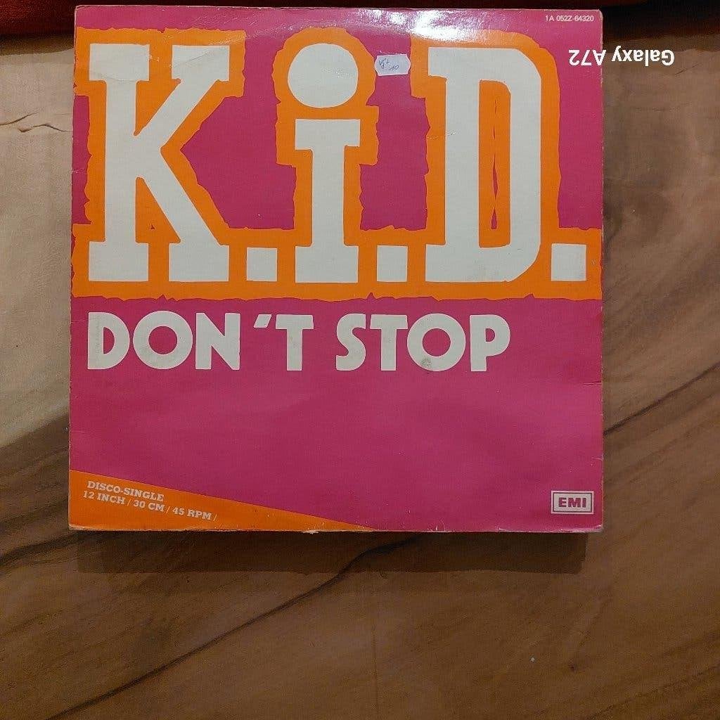 k.i.d. don t stop 12 inch maxi, Gebruikt, Pop, Ophalen of Verzenden, 12 inch