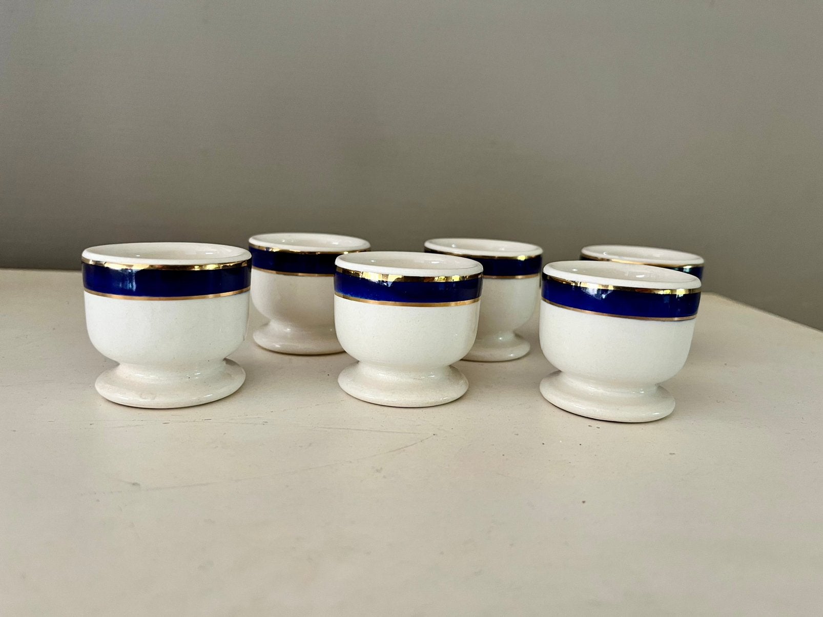 Suite de coquetiers villeroy et boch (6)  Prix 20€, Maison & Meubles, Cuisine | Vaisselle, Enlèvement, Utilisé