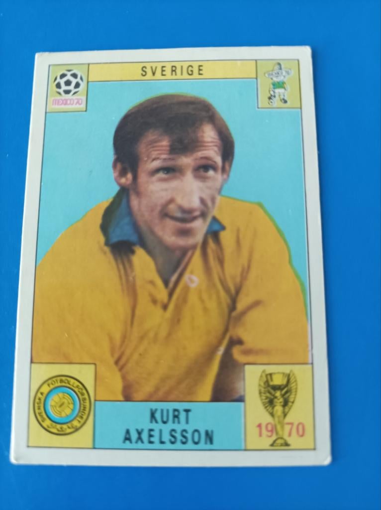 Panini Mexico 70 Suède Kurt Axelsson, Collections, Enlèvement ou Envoi
