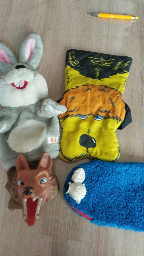 poppenkastpoppen, Kinderen en Baby's, Speelgoed | Poppen, Ophalen, Gebruikt, Overige typen