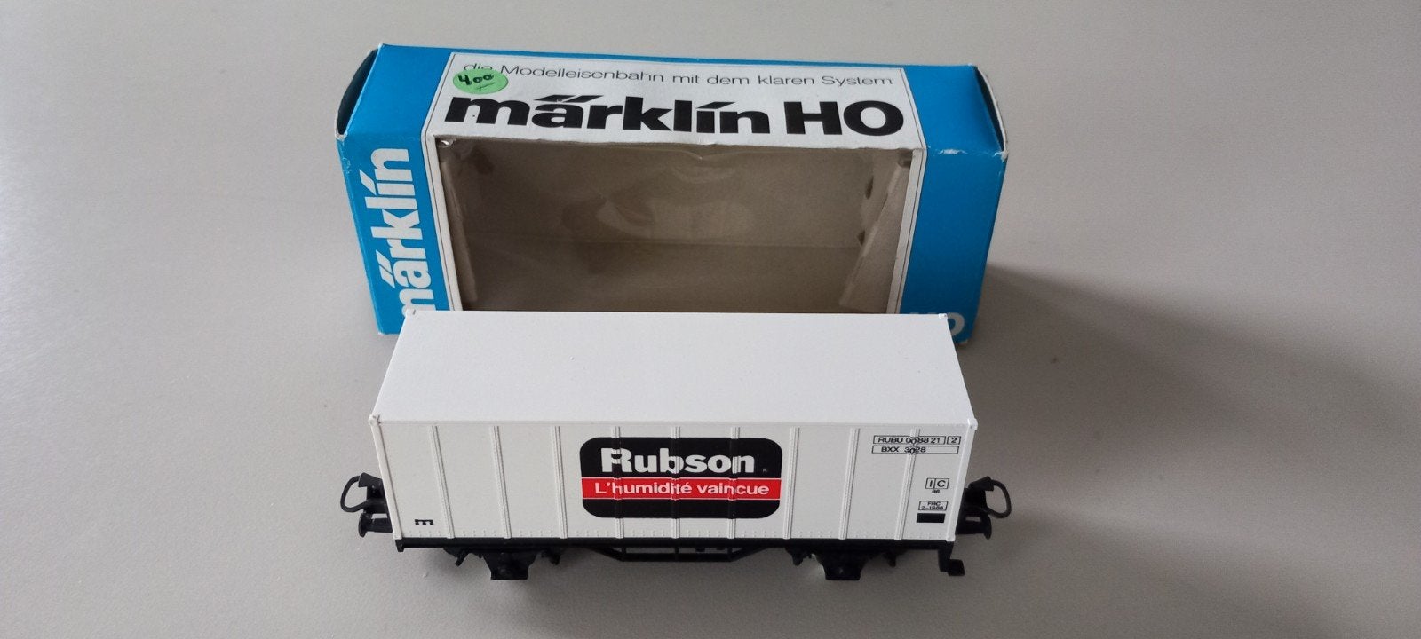 Wagon Rubson Marklin 4481 + boîte d'origine, Hobby & Loisirs créatifs, Enlèvement ou Envoi, Wagon, Märklin