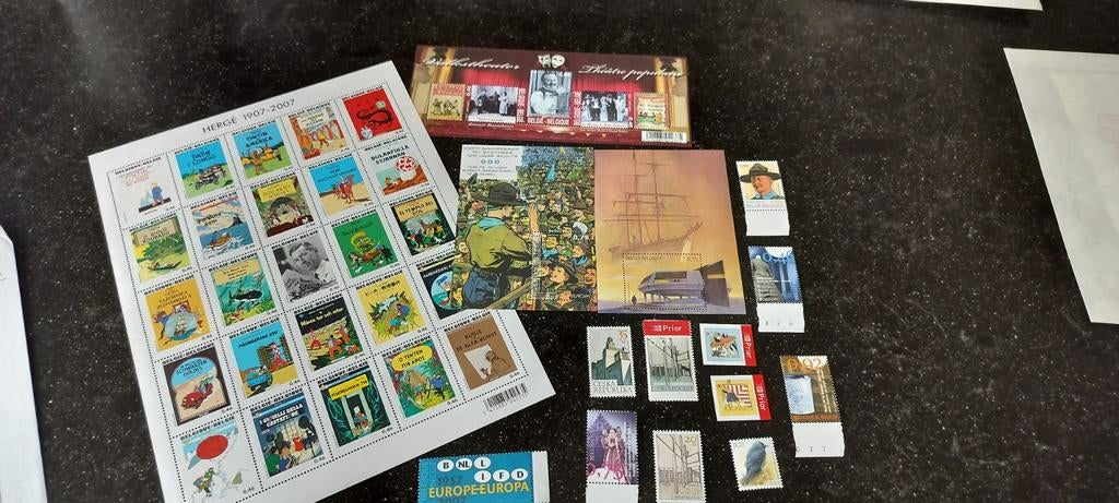 Série de timbres belges de juillet 2007, Enlèvement ou Envoi