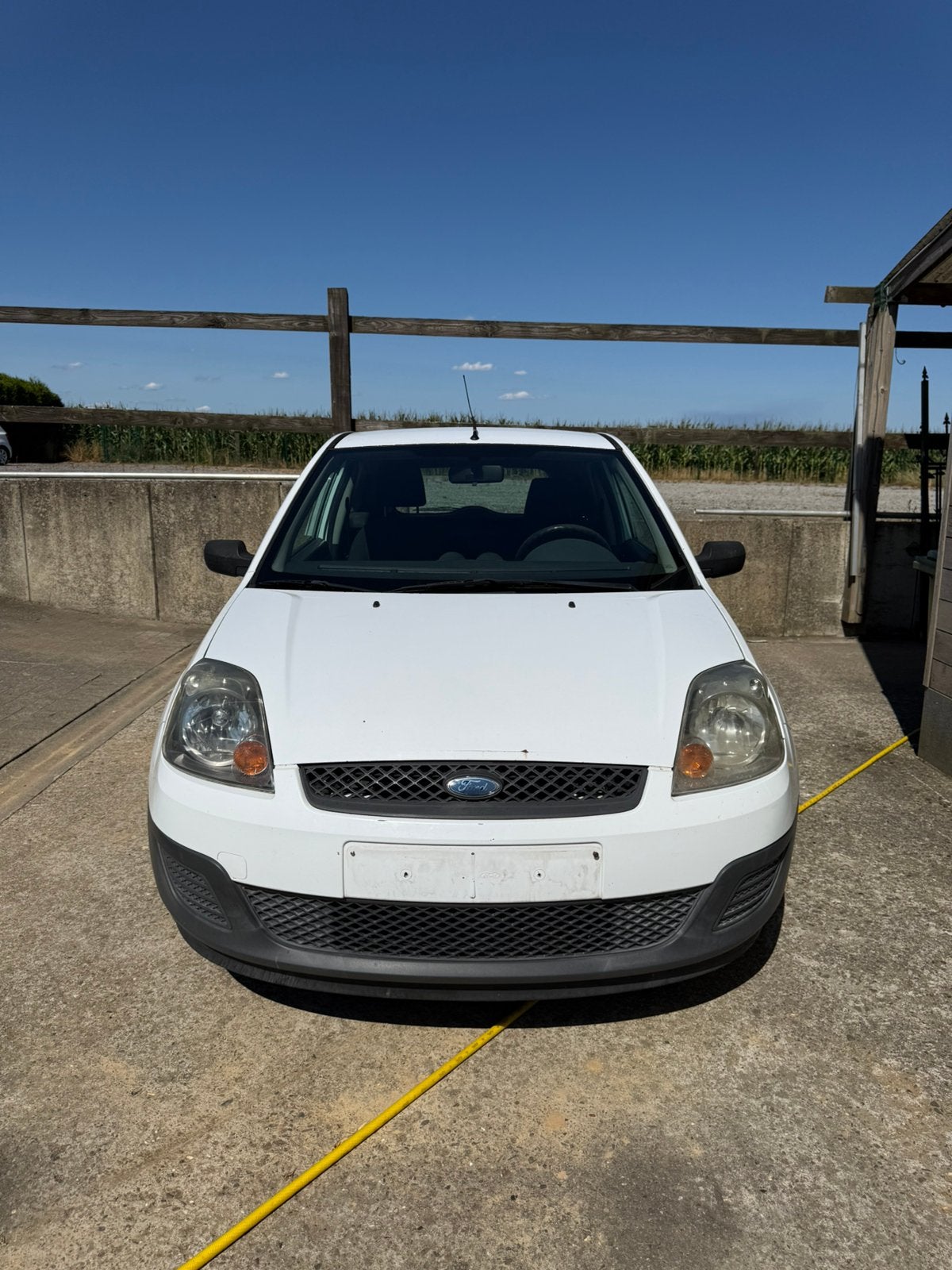 Ford fiesta lichte vracht, Auto's, Voorwielaandrijving, Stof, Zwart, 4 cilinders