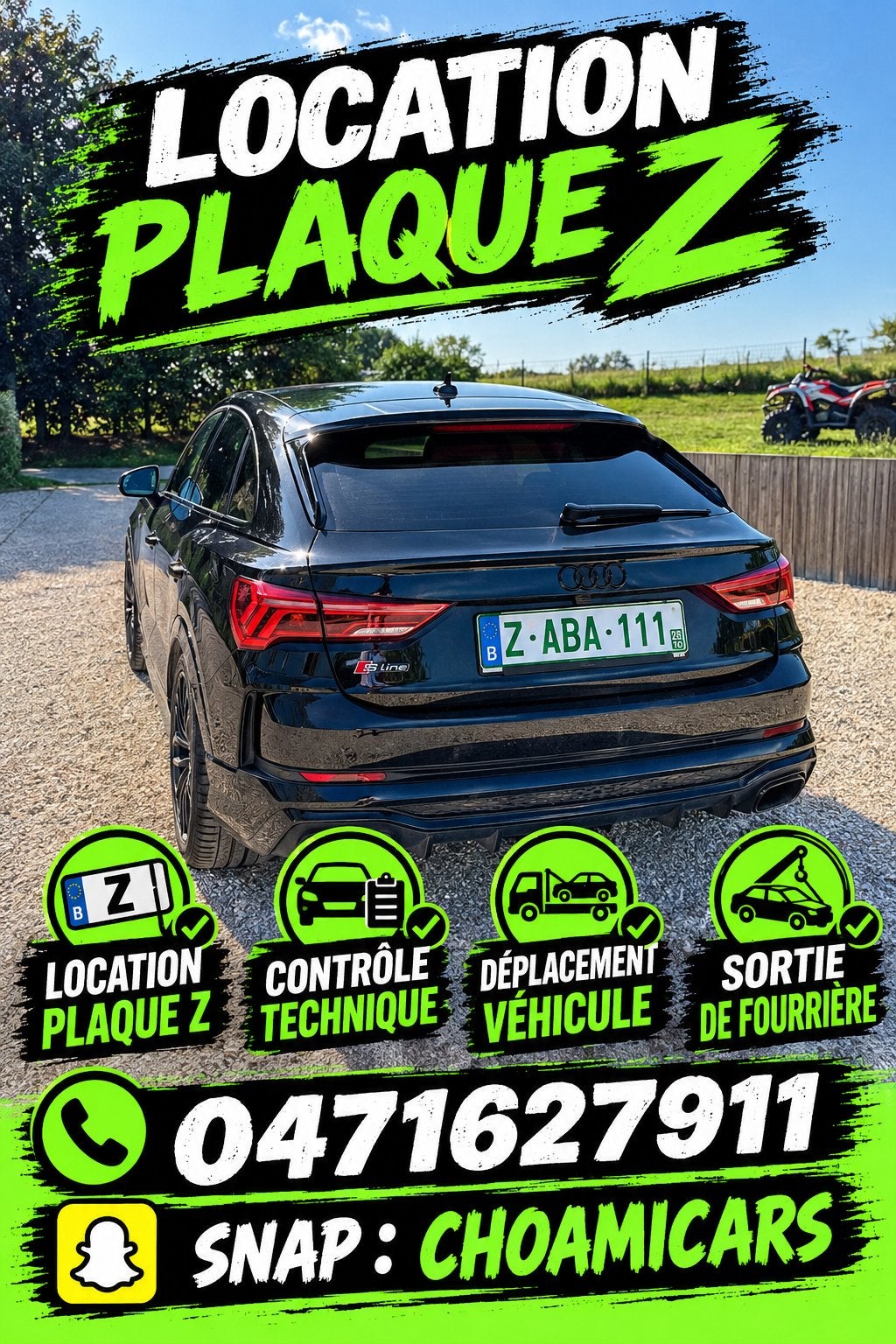 Plaque Z ( Z platen ) location, controle technique ect, Enlèvement ou Envoi