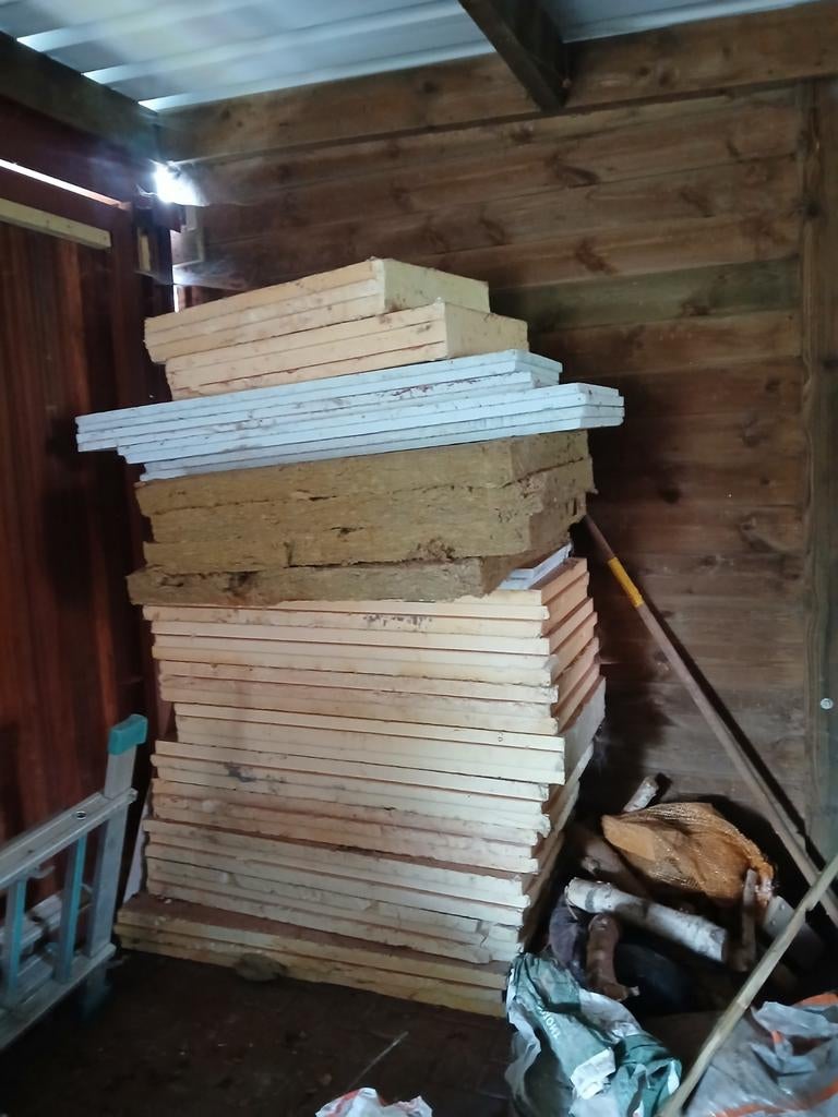 Isolatie 12 cm dik, Doe-het-zelf en Bouw, Isolatie en Afdichting, Ophalen