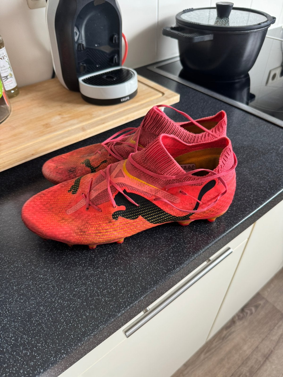 Voetbalschoenen heren maat 44, Sport en Fitness, Voetbal, Ophalen, Zo goed als nieuw