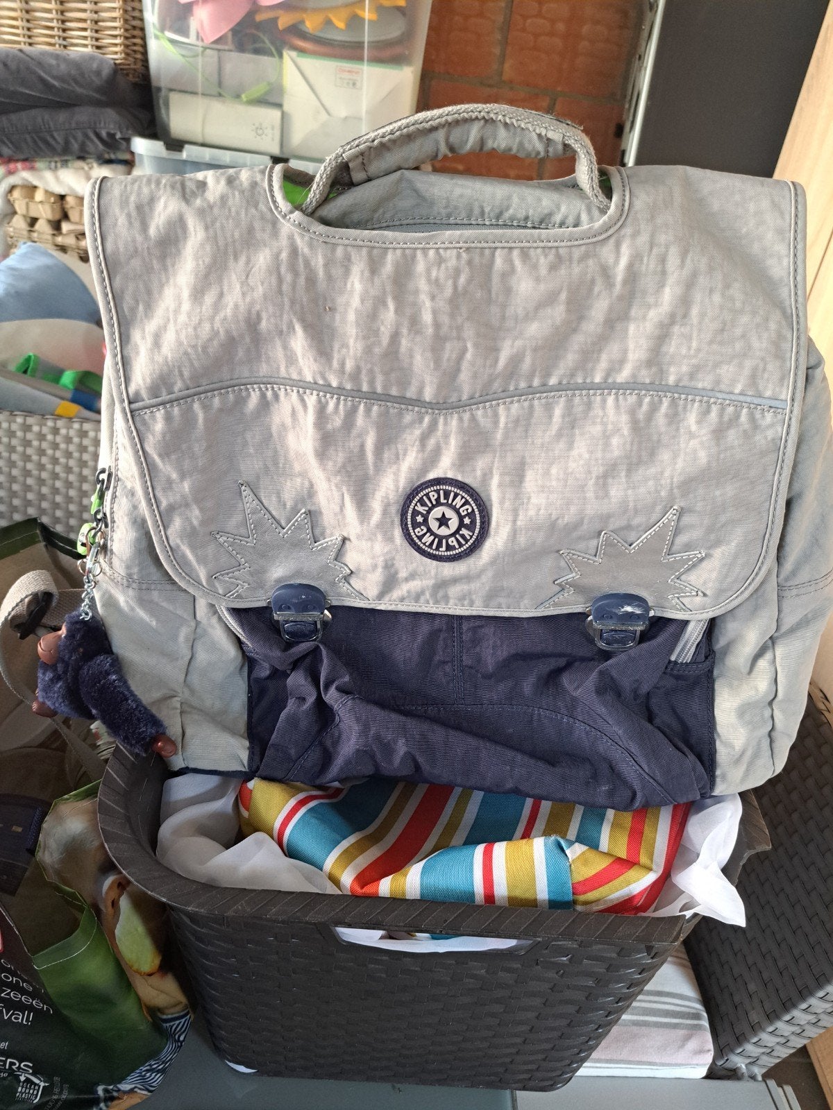 Rugzak Kipling, Bijoux, Sacs & Beauté, Sacs | Sacs à dos, Kipling, Étanche, 30 à 45 cm, Enlèvement