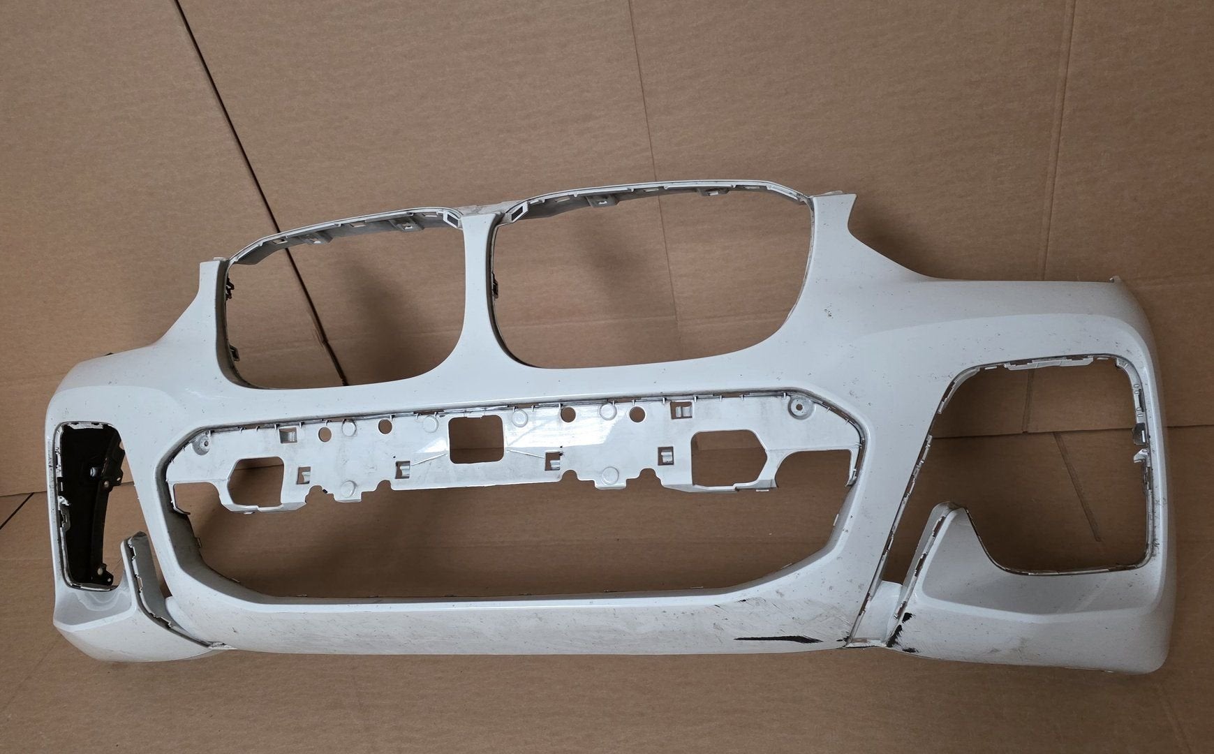 Voorbumper BMW X3 G01 X4 G02 M Pakket 6xPDC Bumper 8089743, Gebruikt, -, Voor, Ophalen of Verzenden