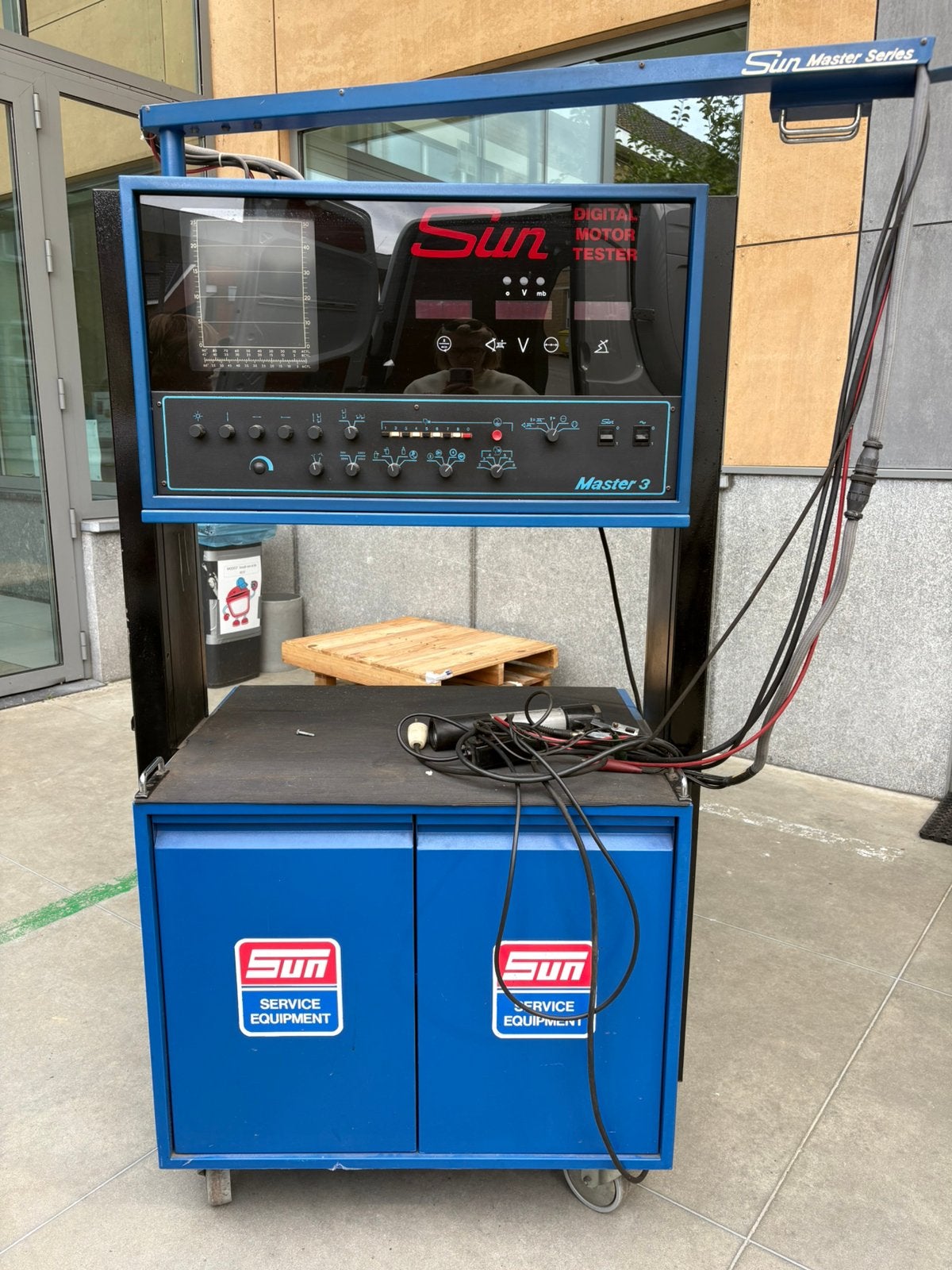Sun Motortester, Auto diversen, Autogereedschap, Ophalen, Zo goed als nieuw