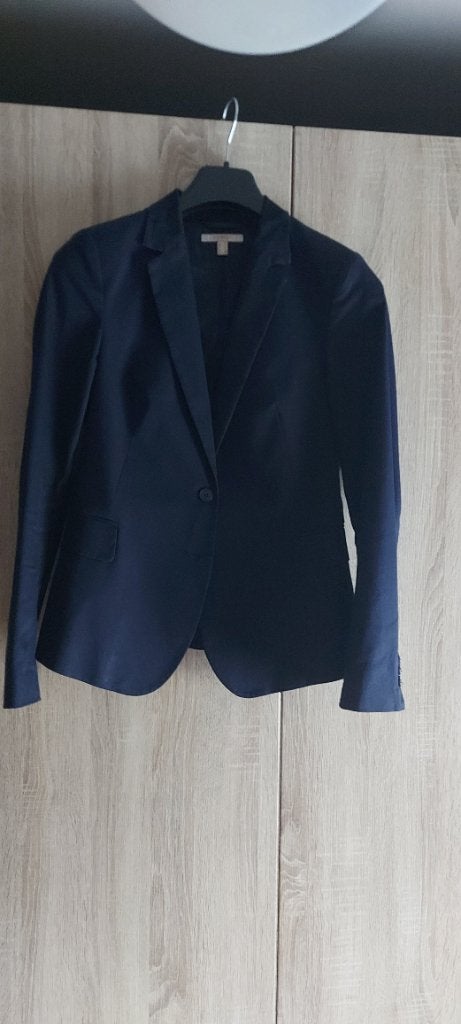BLAZER DAMES ESPRIT, Ophalen of Verzenden, Gedragen, Maat 38/40 (M), Blauw