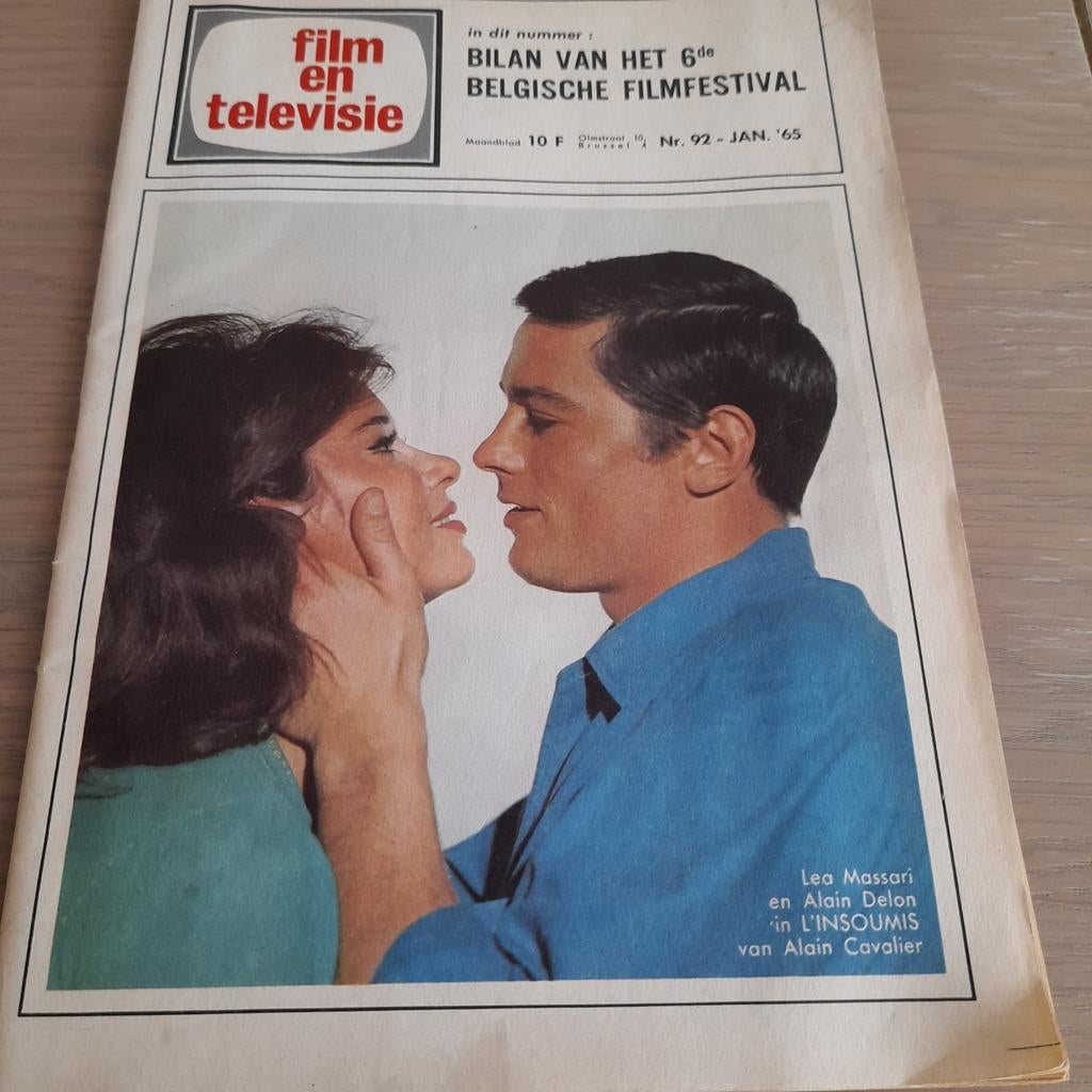 Film en televisie -  maandblad Nr 92 - Jan. '65., Ophalen of Verzenden, Tijdschrift