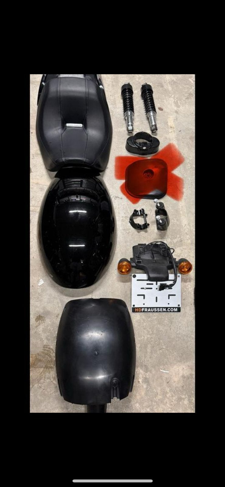 Allerlei onderdelen Harley, Enlèvement ou Envoi