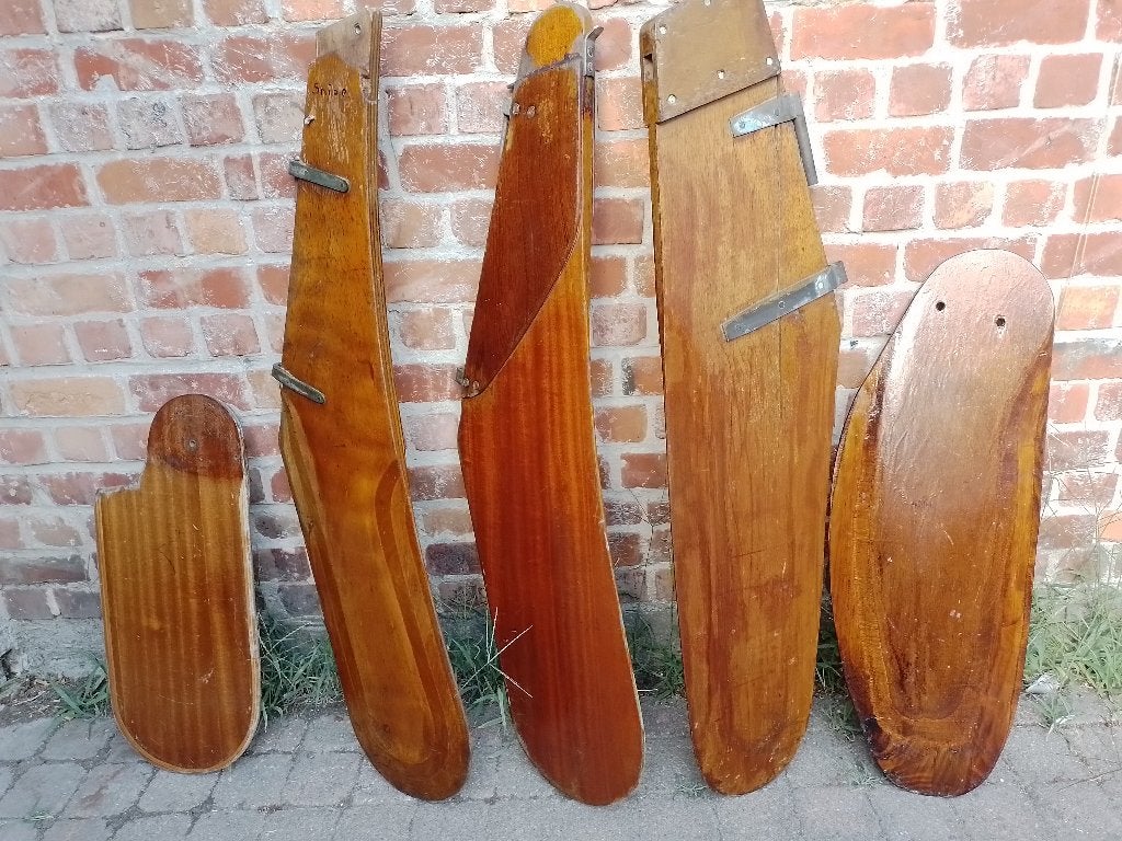 Antieke roerbladen, zeilboot LOT, Ophalen, Gebruikt, Overige typen