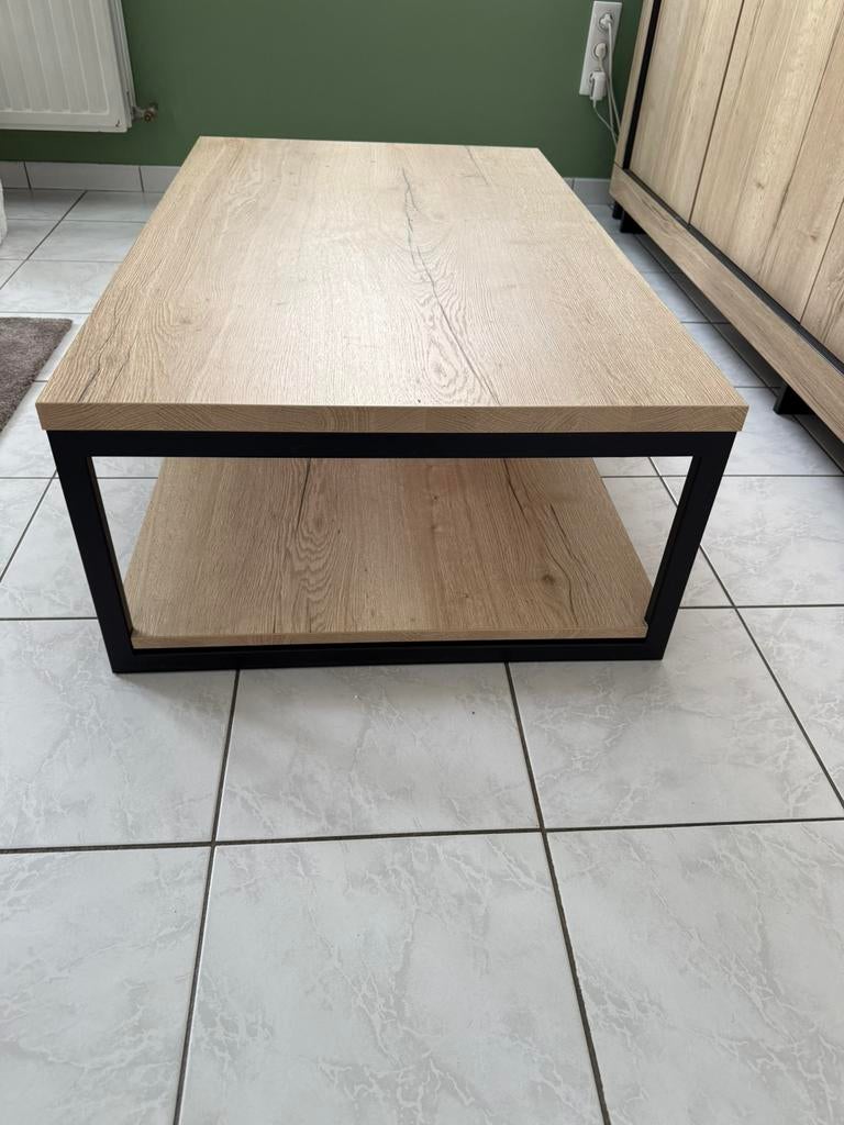 Salontafel, Huis en Inrichting, Tafels | Salontafels, Ophalen, Zo goed als nieuw, Rechthoekig