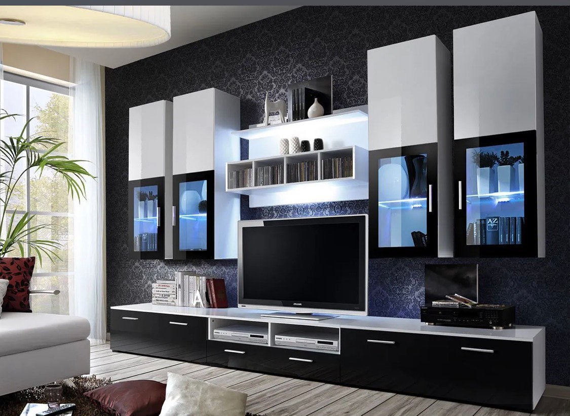 Meuble mural TV à vendre, Huis en Inrichting, Kasten |Televisiemeubels, Ophalen, Gebruikt